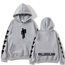 Load image into Gallery viewer, Hoodie Printed American singer Billie Eilish Hoodie Men Women Harajuku Hip Hop Cotton Billie Eilish Sweatshirt HIT HOP CLOTHES