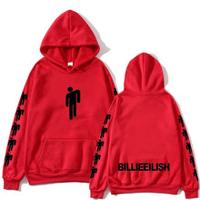 Load image into Gallery viewer, Hoodie Printed American singer Billie Eilish Hoodie Men Women Harajuku Hip Hop Cotton Billie Eilish Sweatshirt HIT HOP CLOTHES